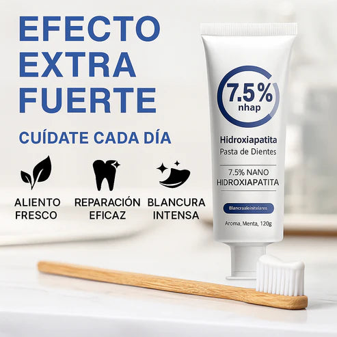 Pasta Dental de Hidroxiapatita para Recuperación Avanzada de Caries
